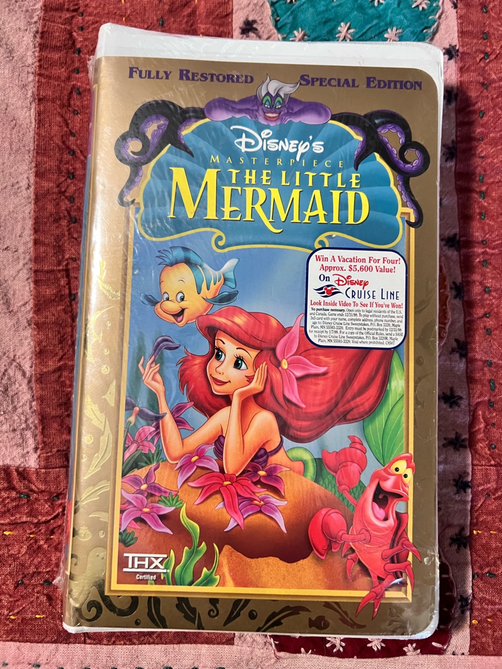 Disney The Little Mermaid VHS - Collectible in Pristine Sealed Condition New